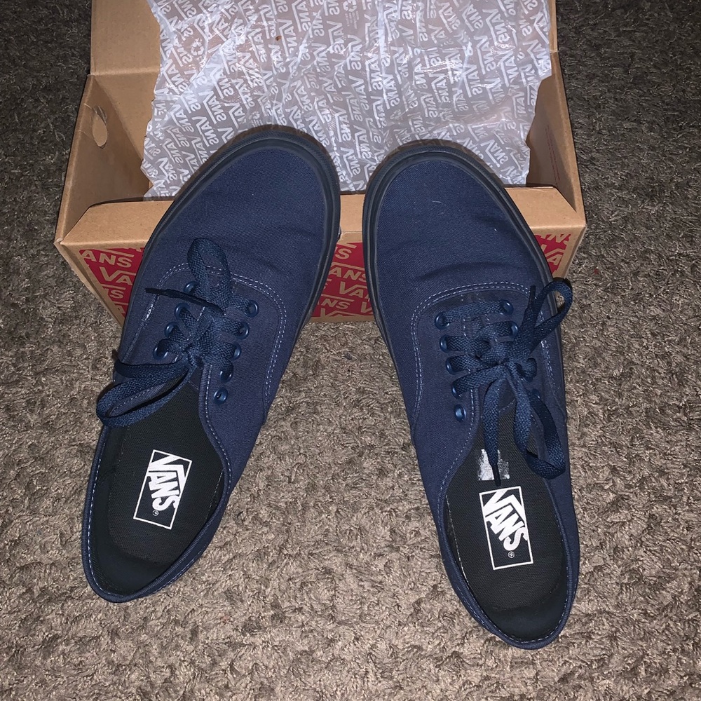 Dress Blue Vans